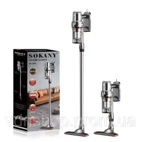 Беспроводной пылесос Sokany SK-3377 для сухой уборки 2000 Вт