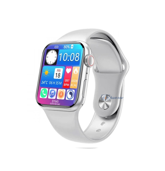 чорний Смарт-годинник Smart Watch GS7 MINI 41 мм, Фітнес годинник з тонометром та пульсоксиметром | Зображення 2