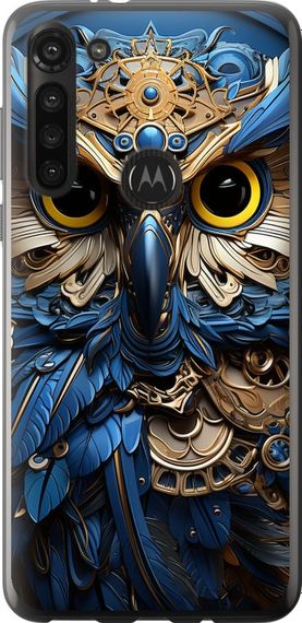 Чехол на Motorola G8 Power Сова v2 "5649u-1940-17620"