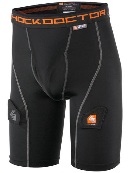 Шорти компресійні Shock Doctor Core з захистом паху