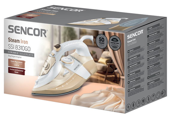 Праска з подачею пари Sencor SSI 8310GD | Зображення 2