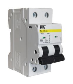 Автоматичний вимикач ВА18-60 2Р 20А 6кА х-ка C Ny95504734
