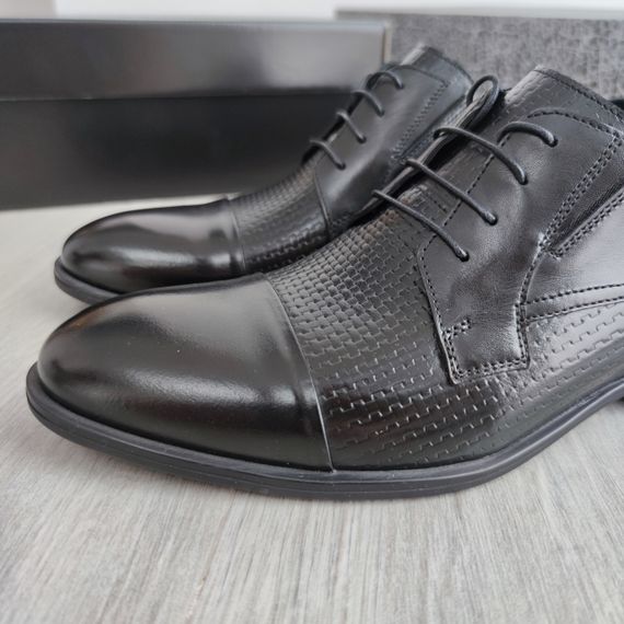 Шкіряні українські туфлі ІКОС 43 розмір | Зображення 4