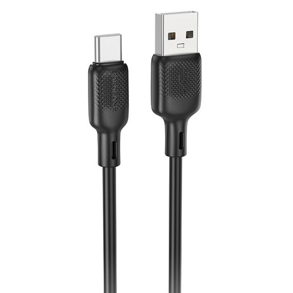 Дата кабель Borofone BX113 Lenny USB to Type-C 3A (3m) Black
