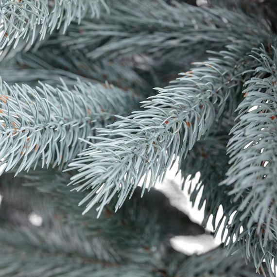 Лита штучна ялинка 2,3 м блакитна Косовська Преміум KOS-KOSBL23 | Зображення 8