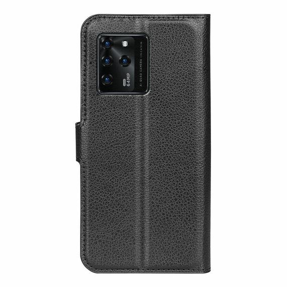 Чохол книжка з кишенями для карт на ZTE Blade V30 колір Чорний | Зображення 3