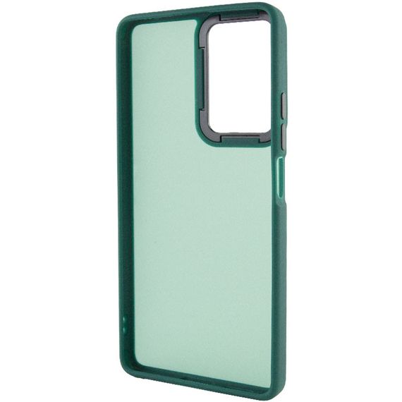 Чехол TPU+PC Lyon Frosted для Xiaomi Redmi Note 10 Pro / 10 Pro Max Green | Зображення 2