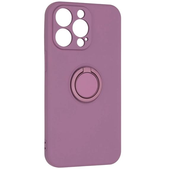 Чохол до мобільного телефона Armorstandart Icon Ring Apple iPhone 13 Pro Max Grape (ARM68684) | Зображення 1