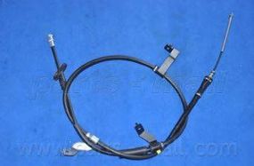 Трос ручного гальма HYUNDAI Tucson прав. (вир-во PARTS-MALL) PARTS-MALL PTA526 на HYUNDAI TUCSON (JM)