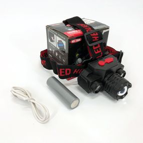 Перезарядний налобний ліхтар Head Lamp Bailong BL-1805, Ліхтар акумуляторний для риболовлі HA-18