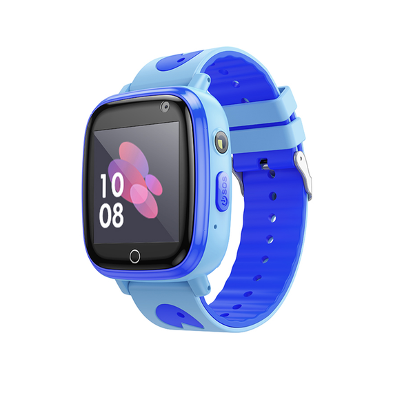 Дитячий смарт-годинник Hoco Y100 з камерою, GPS і дзвінками (голубий, IPX6, Nano-SIM, 2G)