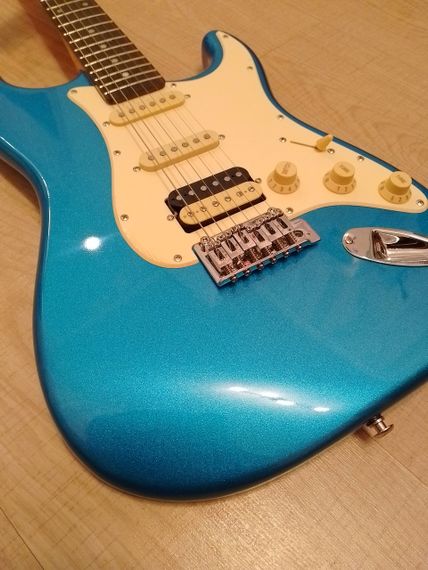 Електрогітара Fender Stratocaster Blue HSS China | Зображення 3
