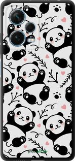 Чохол на Xiaomi Redmi Note 12 Pro+ 5G Панди "4318b-3612-2448"