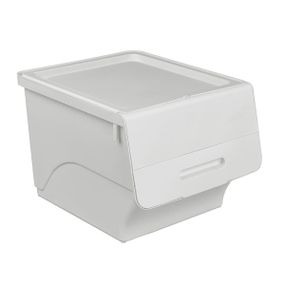 Контейнер для зберігання 45.5х38х31см Білий SW-00002420