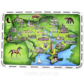 Пазли Карта України, МДФ