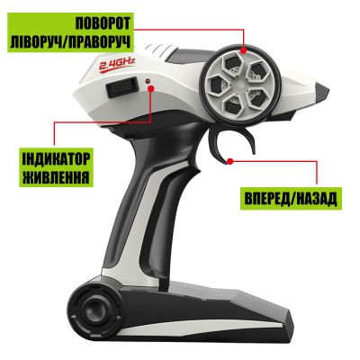 Радиоуправляемая игрушка Sulong Toys Off-road Crawler – Where the trail ends, красный (SL-121RHMR) | Зображення 2