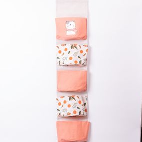 Підвісний органайзер на 5 відділень 20×58 (см) Рожевий HP-41-13P