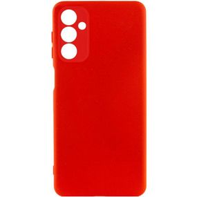 Чехол TPU GETMAN Liquid Silk Full Camera для Samsung Galaxy A04s Красный / Red