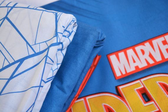 Постільна білизна TAC Disney 160×220 см  Spiderman Classical | Зображення 5