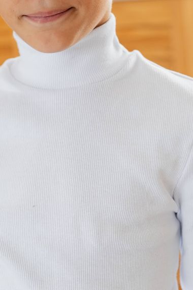 Водолазка дитяча Носи своє 140 Білий (p-3120-124460) | Зображення 8