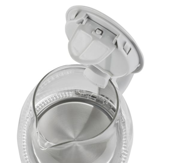 Електрочайник скляний Adler AD 1283 сірий 1 л, 1100 Вт, з підсвіткою | Зображення 3