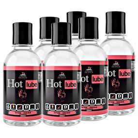 Интим-смазка согревающая (блок 6шт) Fresh Heaven Hot Lube 250ml (Travel версия)