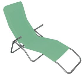 Кресло-шезлонг Jumi раскладной светло-зеленый