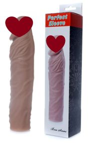 Насадка презерватив подовжує Boss Series - Perfect Sleeve Mulatto (extends 4 cm), BS6700097 sexstyle