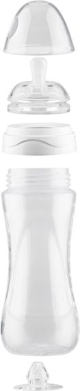 Детская Антиколиковая бутылочка Nuvita NV6051 Mimic Collection 330мл белая (NV6051BIANCO) | Зображення 2