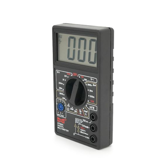 Мультиметр HAOYUE DT-860С Измерение: V, A, С°. Функции: прозвонивание, Box | Зображення 2
