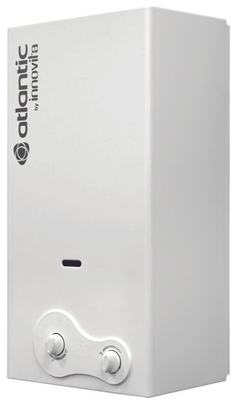 Газовая дымоходная колонка Atlantic by Innovita PILOT MAX 11 пьезорозжиг