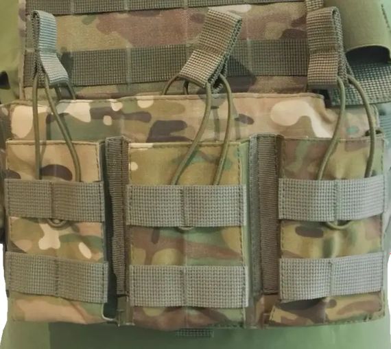 Підсумок під 3 магазини АК Kirasa з кордури піксель (Арт KI232) | Зображення 6