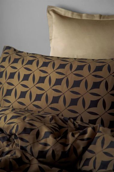 Комплект постільної білизни Issimo Coton Satin 200х220 см Mondo Gold | Зображення 2