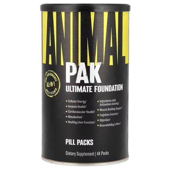 Вітамінно-мінеральний комплекс для спорту Universal Nutrition Animal Pak 44 packs