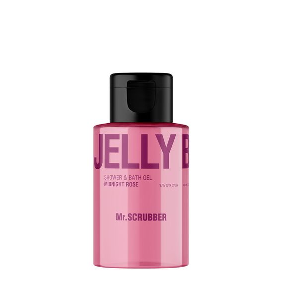 Гель для душу Mr. Scrubber Jelly Bubbles Midnight Rose (100 ml)