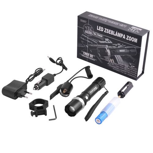 Фонарик тактический Police Q8626S XPE, zoom | Зображення 1