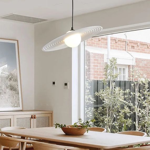 Люстра підвісна на 1 лампочку 27234 Чорний 20-200х30х30 см. | Зображення 8