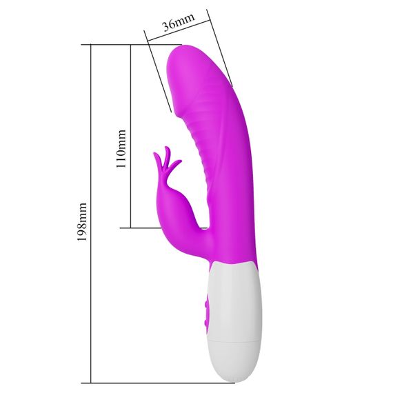 Вибратор Pretty Love Rasmussen Pink – Кролик Sex Aura | Зображення 3