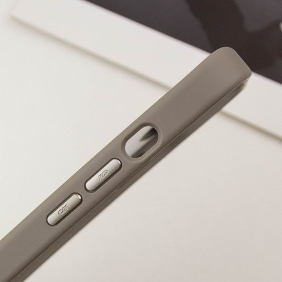 TPU+PC чохол Blueo Skin Friendly Frosted with MagSafe для Apple iPhone 15 (6.1") Сірий | Зображення 5