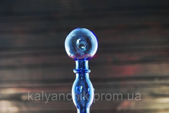 Скляна трубка Oil Bubble Blue | Зображення 1