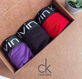 Мужской набор хлопковых трусов , мужские трусы СК в коробке на 3 штук, набор мужских трусов на подарок