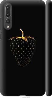 Чохол на Huawei P20 Pro Чорна полуниця "3585m-1470-24368"