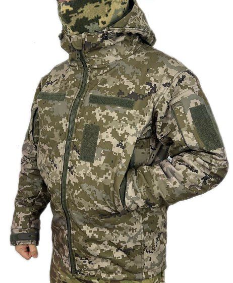 Куртка зимова Soft Shell Omni-Heat ТТХ, Піксель, 50