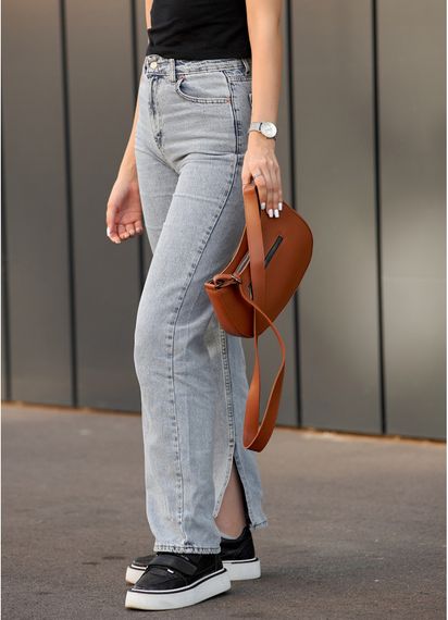 Сумка жіноча Sambag Leoma KOR Коричнева 29 х 7 х 16 см (53090027) | Зображення 4