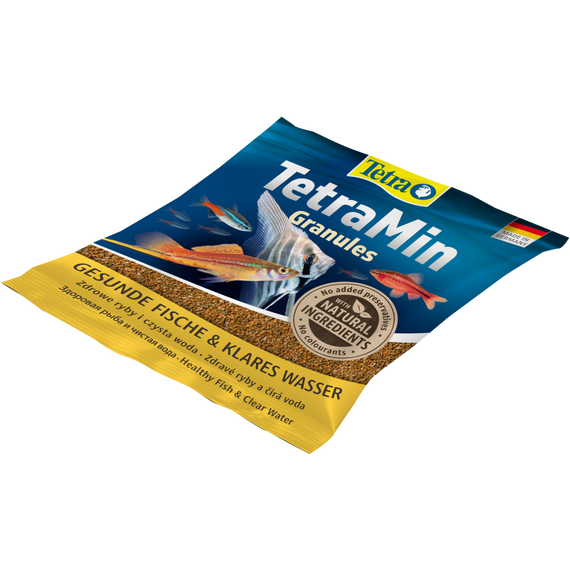 Корм сухий Tetra Min Granules для акваріумних рибок в гранулах 15 г