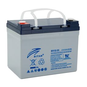 Тяговый аккумулятор RITAR EV12-33.12V 33A h,M5 (195х130х168),Q1