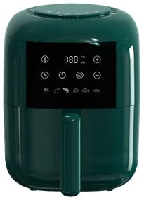 Аэро фритюрница безмасляная Maestro MR-755 мультипечь Air Fryer Kitchen 1200 Вт 3л 6 программ Зеленая