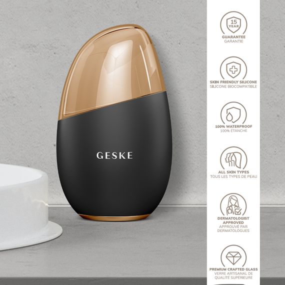 Масажер для обличчя GESKE Cool&Warm Eye and Face Massager 7в1 gray | Зображення 2