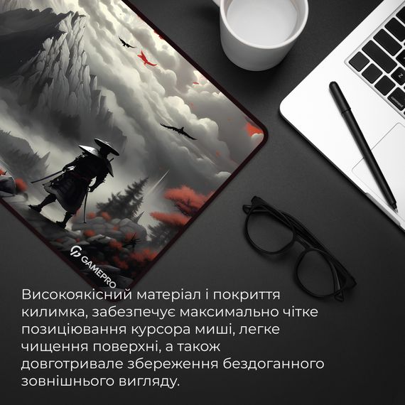 Килимок для мишки GamePro Speed/Control Black-Red (MP275RS) | Зображення 7
