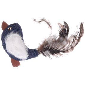 Игрушка для котов Flamingo Jeany Bird, 15 см